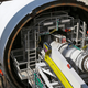 This 2013 photo shows one side of a tunnel boring machine (TBM) digging the Crossrail project in London. It is too large to capture in one photograph.